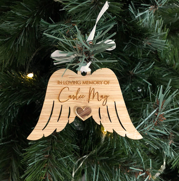 Angel Wing Memorial Decoration