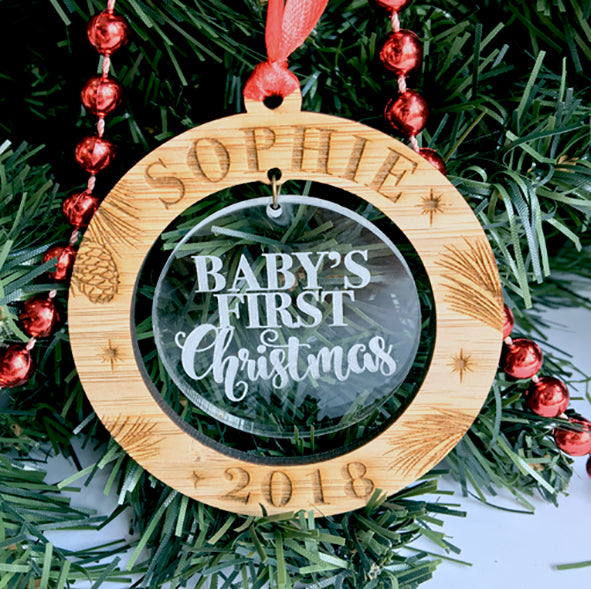 Personalised 1st Christmas