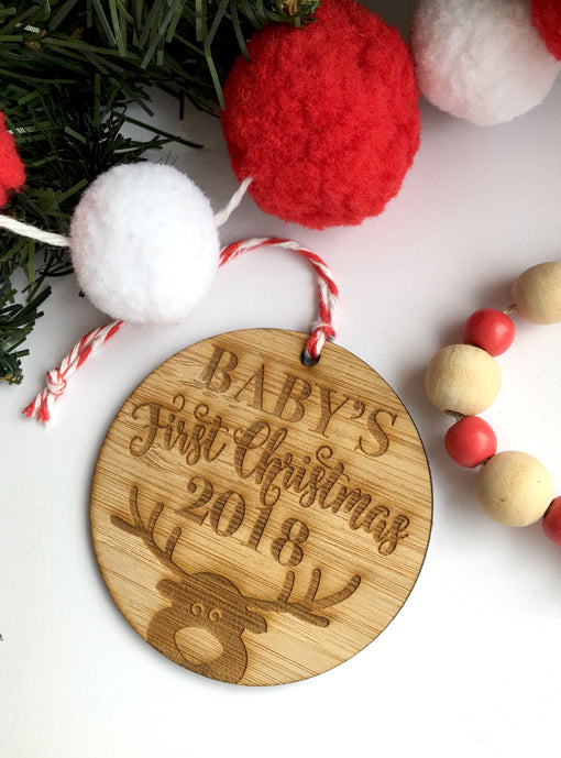 Baby's 1st Christmas Reindeer