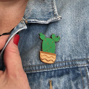 Prickly Pear Cactus Badge