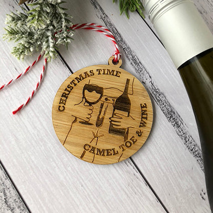 Camel Toe and Wine Bauble