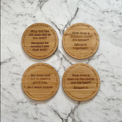 Dad Joke Coasters
