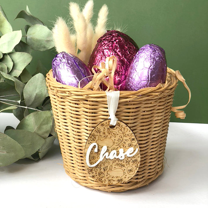 Personalised Easter Basket Tag
