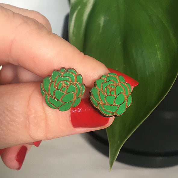 Echiveria Earrings