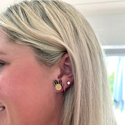 Bunny Face Easter Earrings