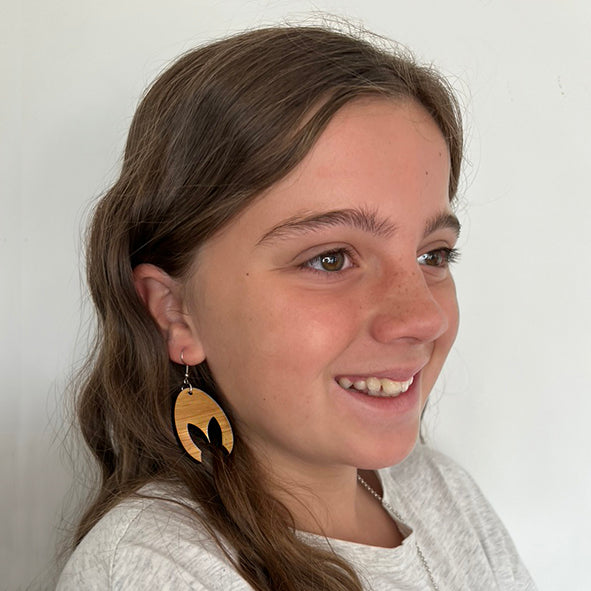 Dangly Bunny Earrings