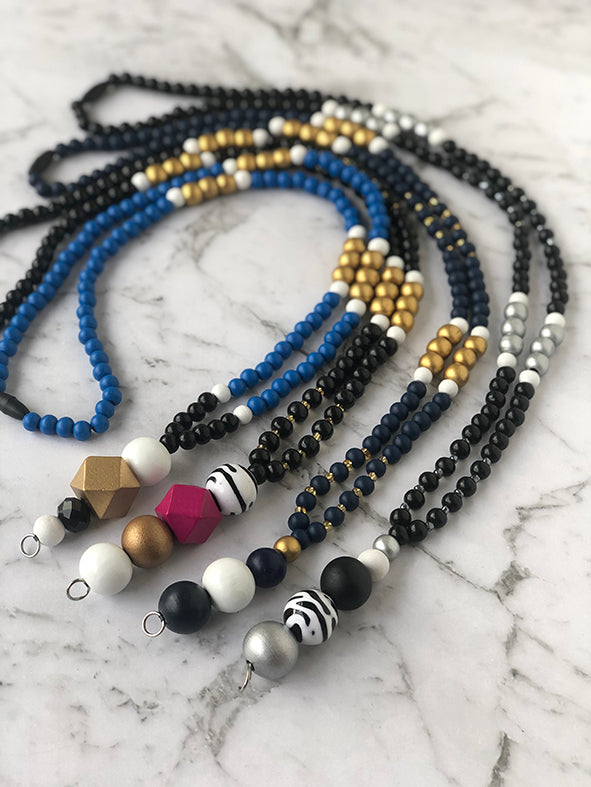 Personalised Beaded Lanyard
