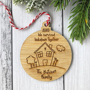 Lockdown Family Bauble