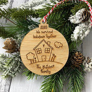 Lockdown Family Bauble