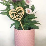 Mini Love Plant Stakes