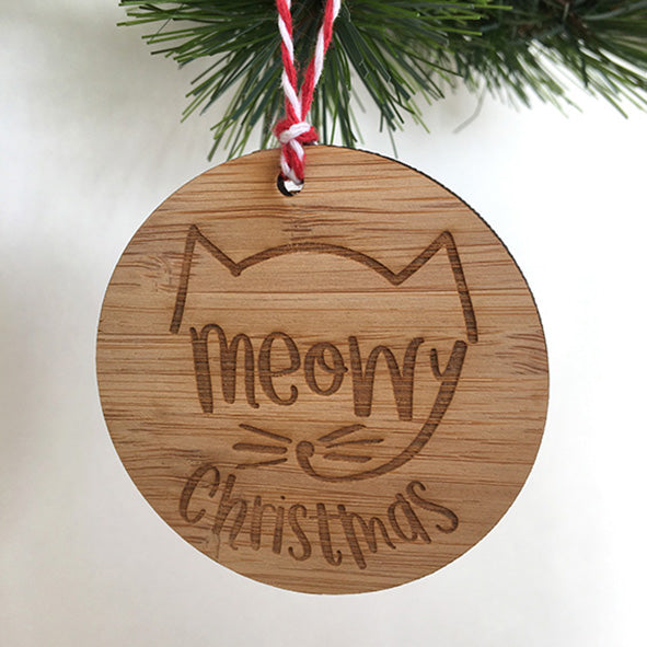 Meowy Christmas Decoration