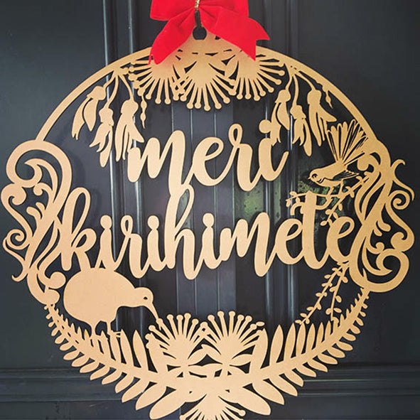 Meri Kirihimete Wreath