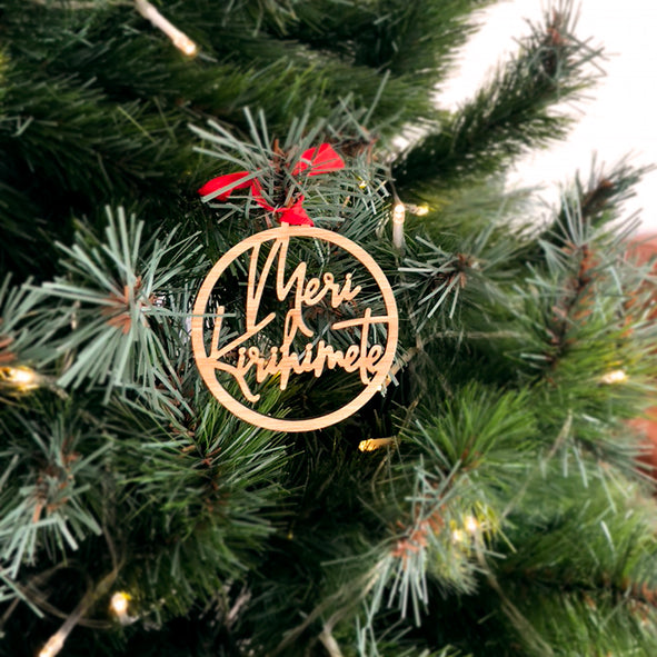 Meri Kirihimete Wreath Decoration