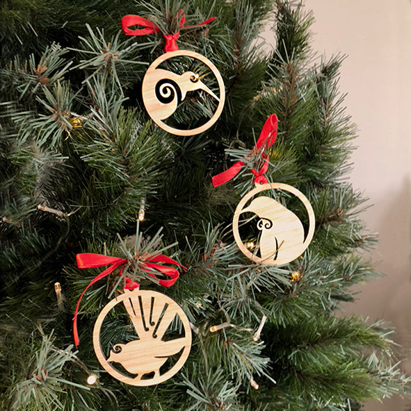 Piwakawaka Koru Decoration