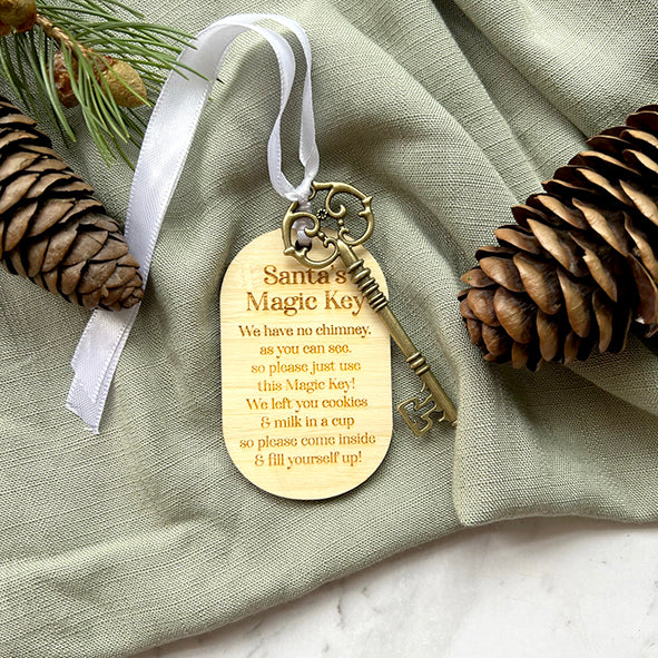 Oval Santa's Magic Key