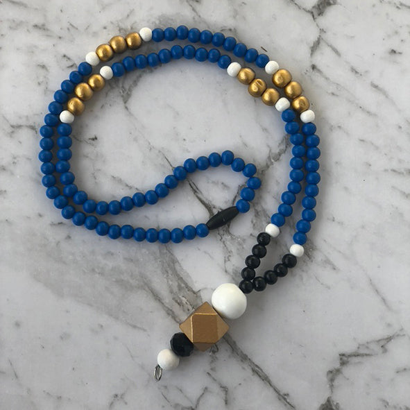 Personalised Beaded Lanyard