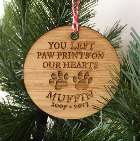 Pet Memorial Xmas Decoration
