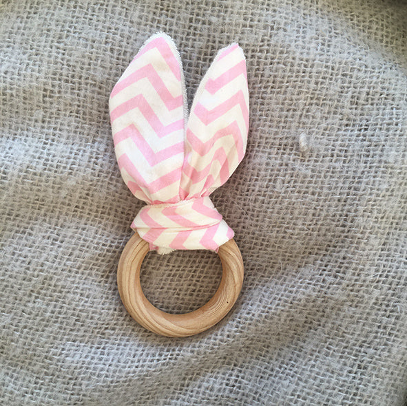 Bunny Ear Ring Teether