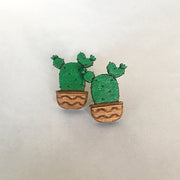 Prickly Pear Cactus Earrings