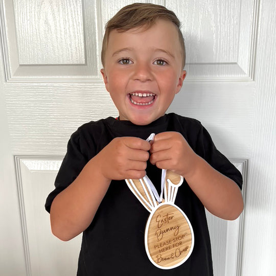 Stop Here Personalised Door Hanger