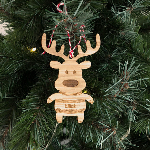 Rudolf Personalised Decoration