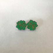 Star Echiveria Earrings