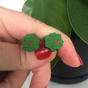 Star Echiveria Earrings