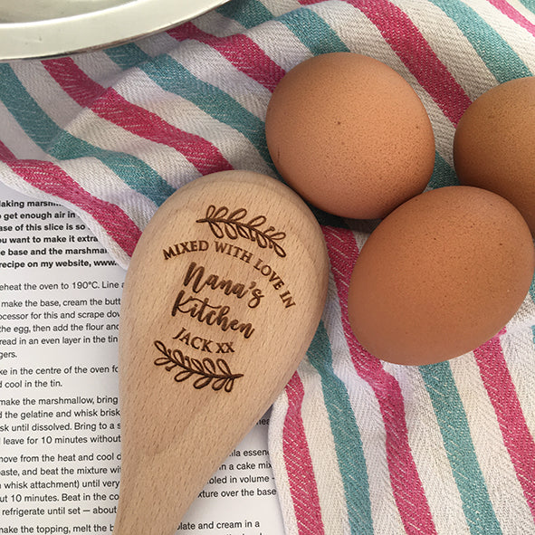 Personalised Wooden Spoon