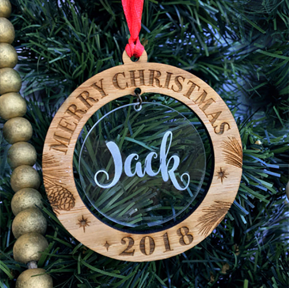 Festive Name Decoration