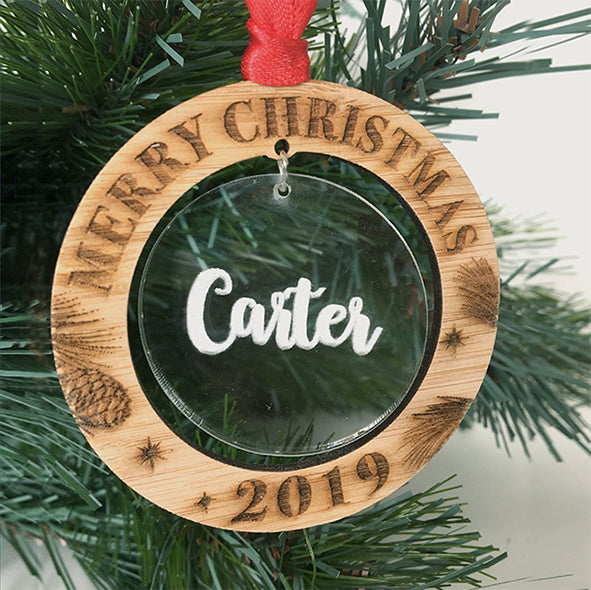 Festive Name Decoration