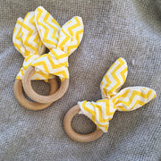 Bunny Ear Ring Teether