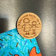 Personalised Art Work Magnet