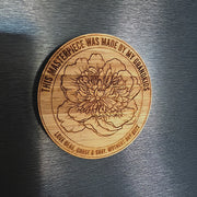 Personalised Art Work Magnet