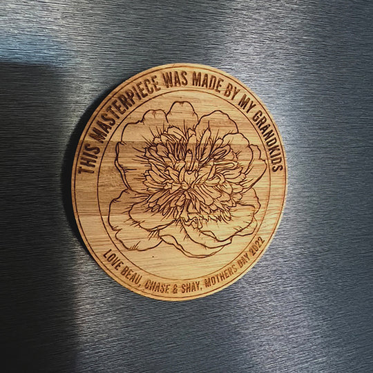 Personalised Art Work Magnet