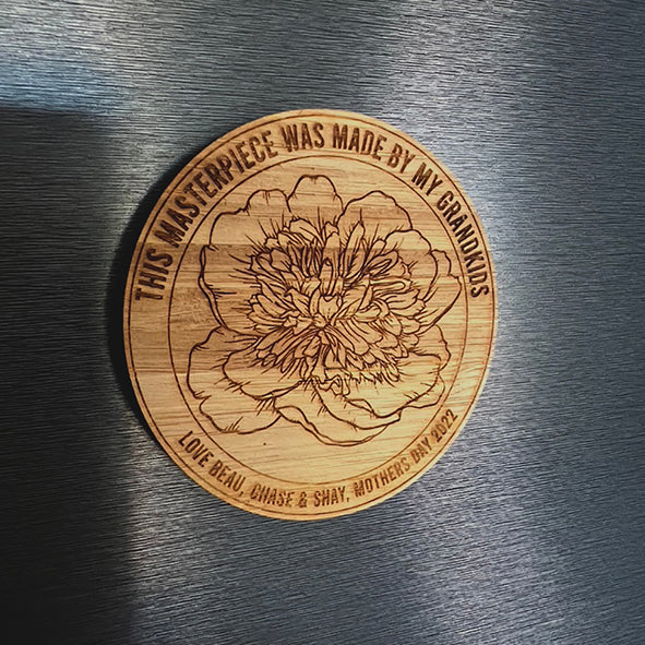 Personalised Art Work Magnet