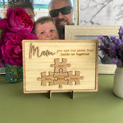 Personalised Mum Puzzle Frame
