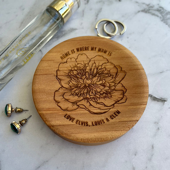 Personalised Kauri Trinket Dish