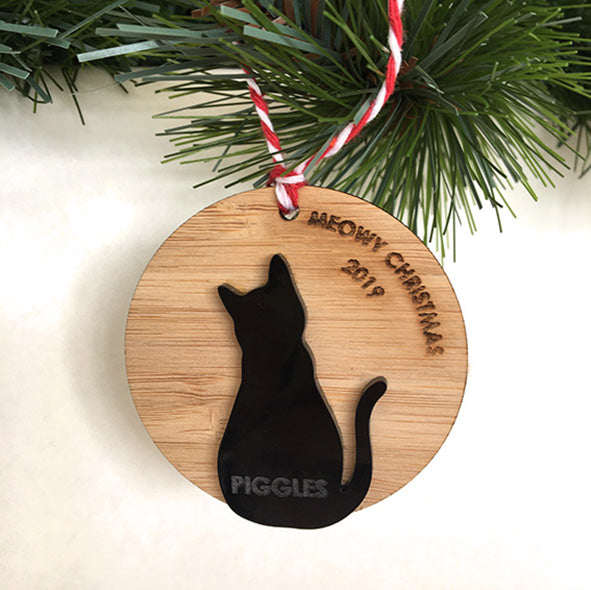 Cat or Dog Silhouette Decoration