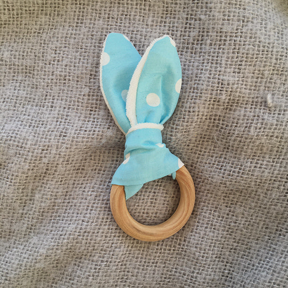 Bunny Ear Ring Teether