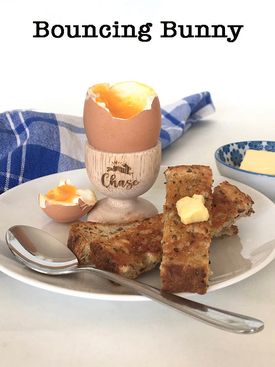 Wooden Personalised Egg Cups