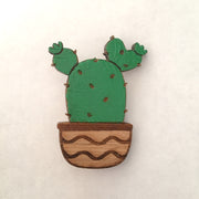 Prickly Pear Cactus Badge