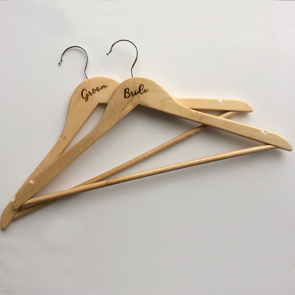 Personalised Wedding Coat Hangers