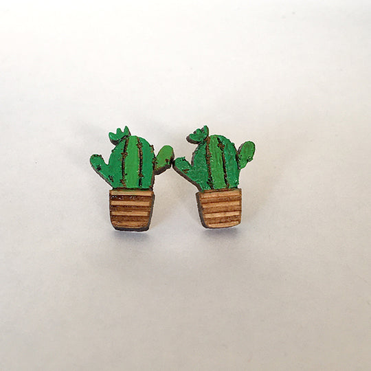 San Pedro Cactus Earrings