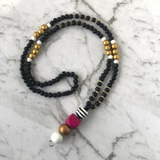 Personalised Beaded Lanyard