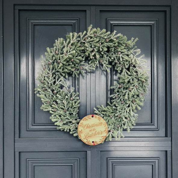 Wreath Plaque