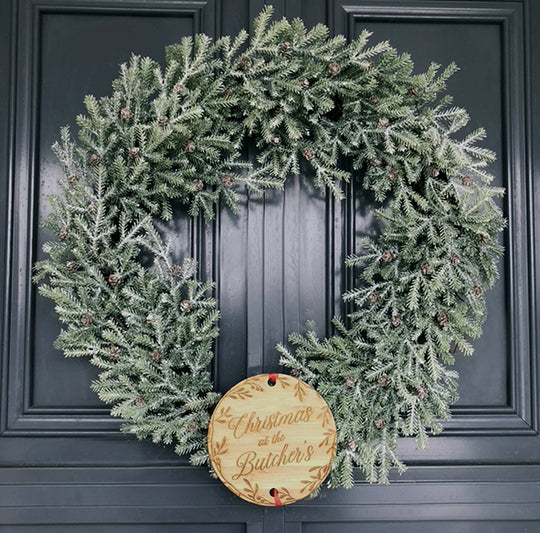 Wreath Plaque