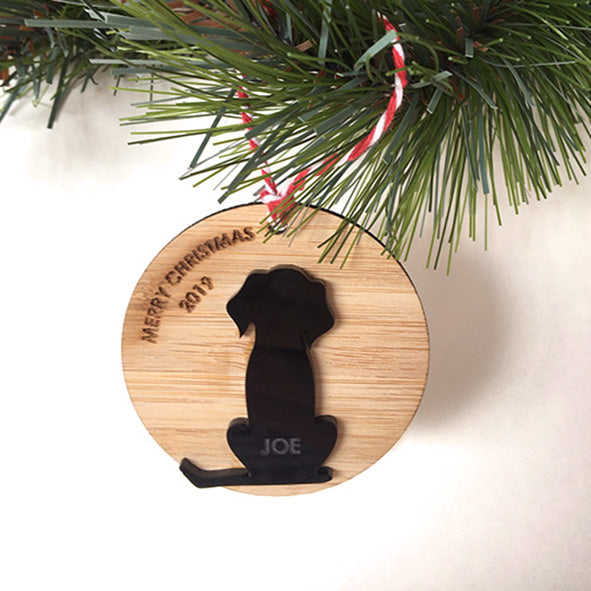 Cat or Dog Silhouette Decoration